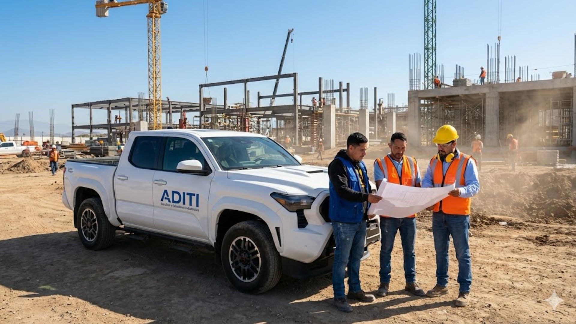 Equipo ADITI en campo