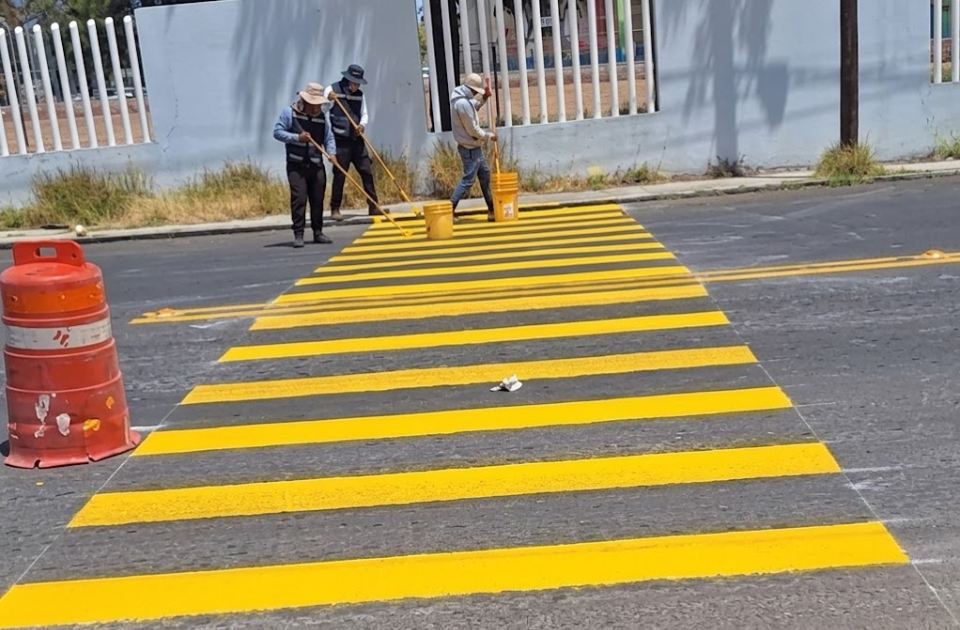 Bacheo de asfalto